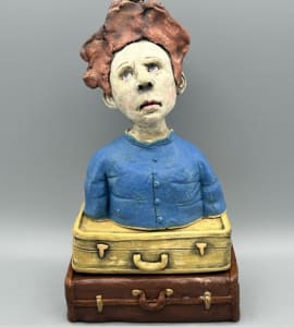 She brought her baggage with her