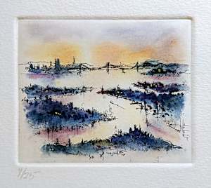 Untitled (from the series of etchings "To San Francisco")