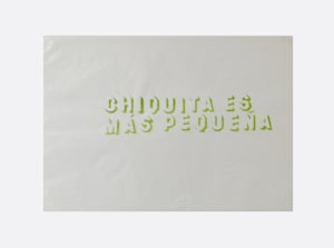 Chiquita es más Pequeña