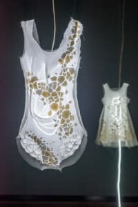 Child's Swimsuit - Walking on Eggshells