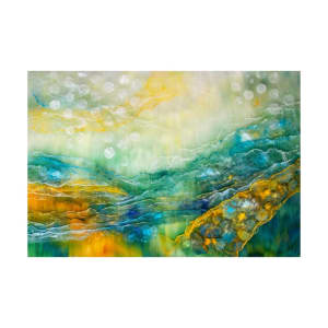 Peripheral Vision in Gold - A3