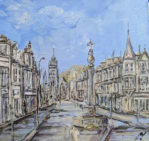 The High Street Peebles