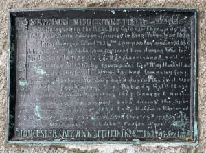 Fisherman's Feild Plaque