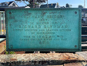 Blynman Bridge Plaque