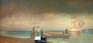 Adventure or Boys on Beach with Dory