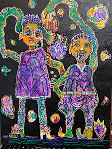The Doodlers Create Their Own Magic Together