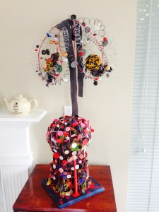 Endometriosis sculpture