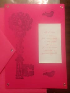 Collage cards - love