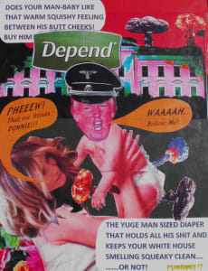 TRUMP TAKES A DUMP  ( REVISED VERSION)