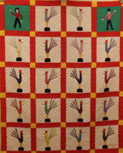Minnie Adkins Folk Art Quilt