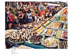 BARCELONA GIRLS AT THE MARKET