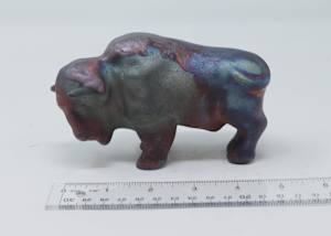 Ceramic Standing Bison