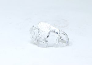Stueben Glass Bison Hand Cooler
