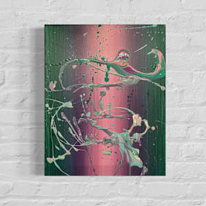 Whispers In Motion | 20 x 16 x 1 in | Abstract Painting