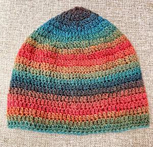 Wooly Rainbow Beanie Hat