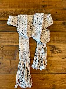 Speckled Ivory Sash
