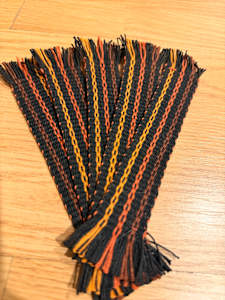 Noir Pumpkin Threads Bookmark