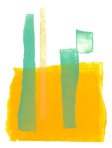 Abstract Yellow