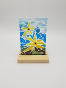 Mosaic Series Sunflowers Too