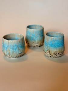Robin's Egg Wine Cups