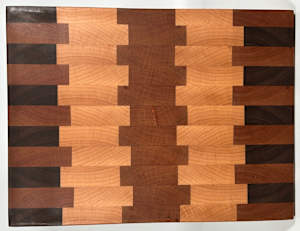 Hex Pattern Cutting Board