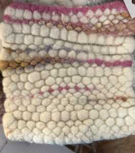 Felted coaster