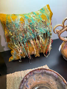 Felted pillow