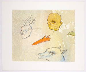 La clairière Suminagashi/encres