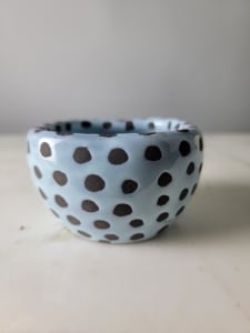 Italian Polka Dot Vessel