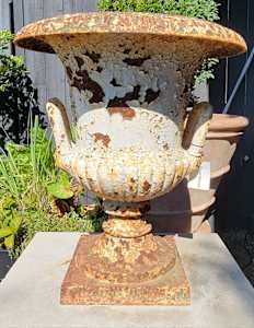 French Cast Iron Urn Campagna Form