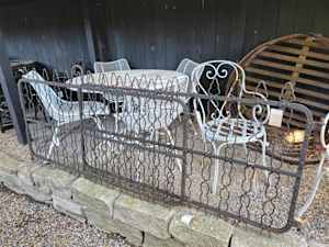 Two Panel Iron Gate