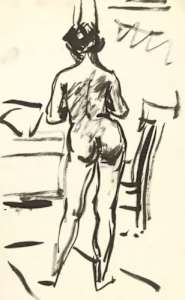 Body Studies III 15 pieces, india ink (c.1970)