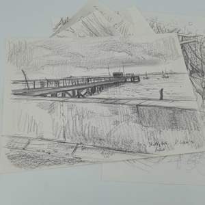 Signed Studio collection of drawings