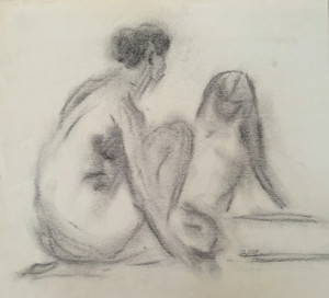 Two Women Seated