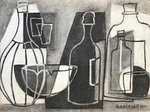 Grayscale Bottles
