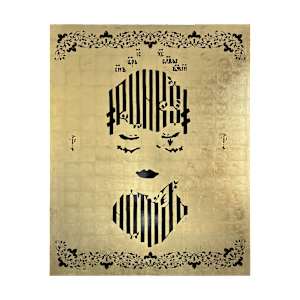 PUNK'S NOT DEAD ICON (GOLD WOOD)