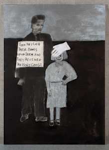 The laid their hands upon them and they received the holy ghost