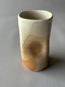 Ceramic Vase:  Wood Fired Porcelain Functional Vase