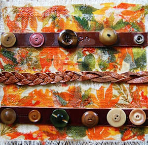 Buttoned Leathers