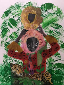 Thoughts On Orisha-14x11 inch