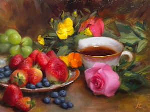 Strawberries and Tea