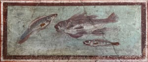 Pompeii Fish Fresco 1