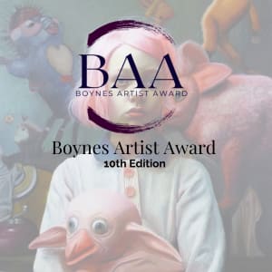 Call for Entries: Boynes Artist Award 10th Edition