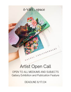 Publication and Gallery Exhibition - Open to all mediums and subjects 