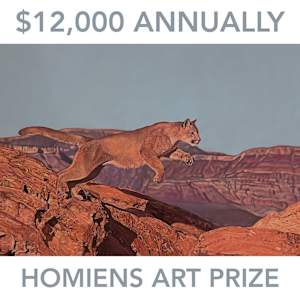 The Homiens Art Prize ($12,000 Awarded Annually)