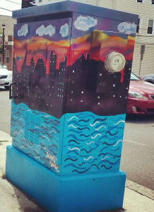 Over The Bridge At Dusk