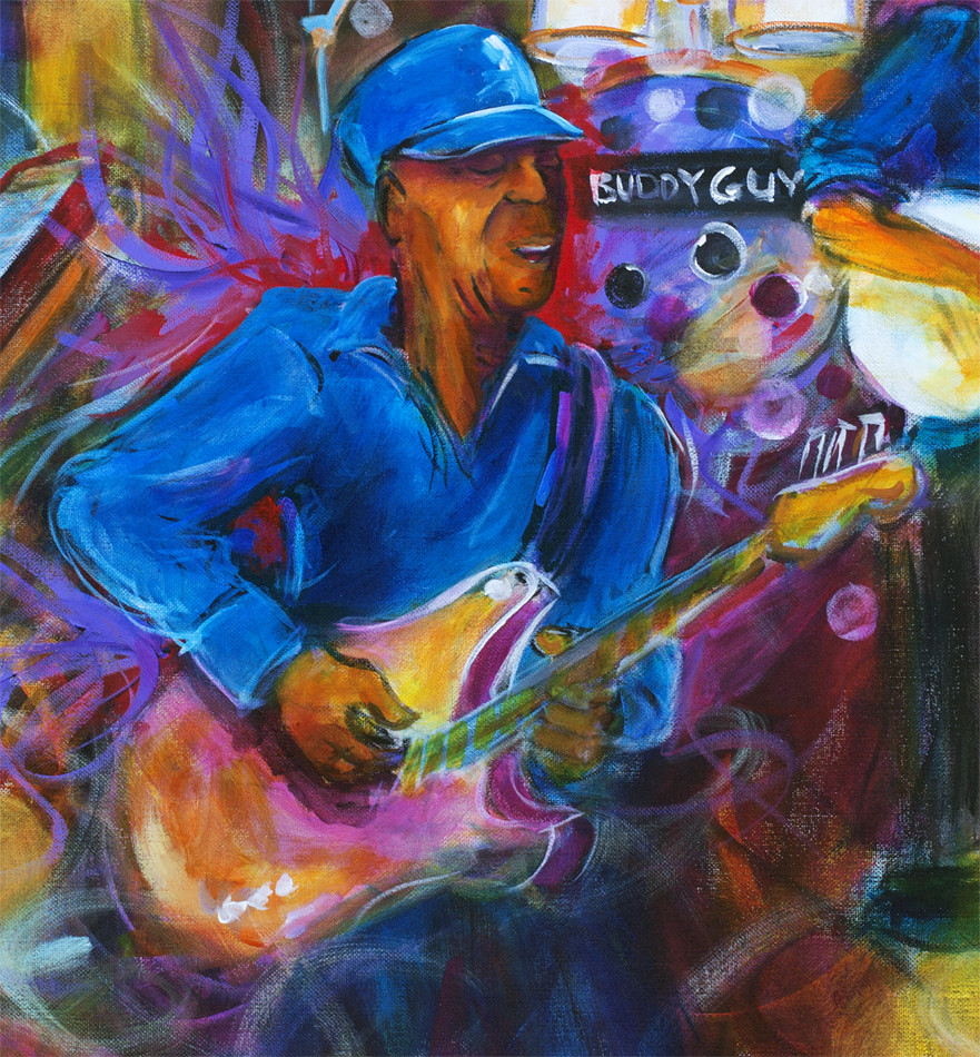 Buddy Guy By Frenchy Artwork Archive