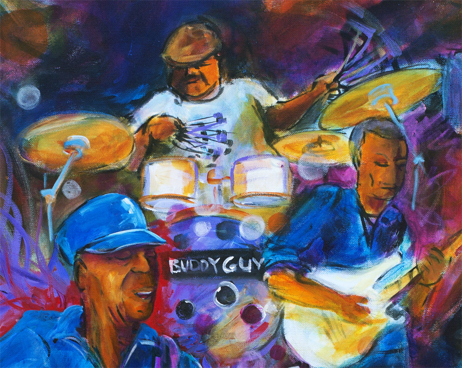 Buddy Guy By Frenchy Artwork Archive
