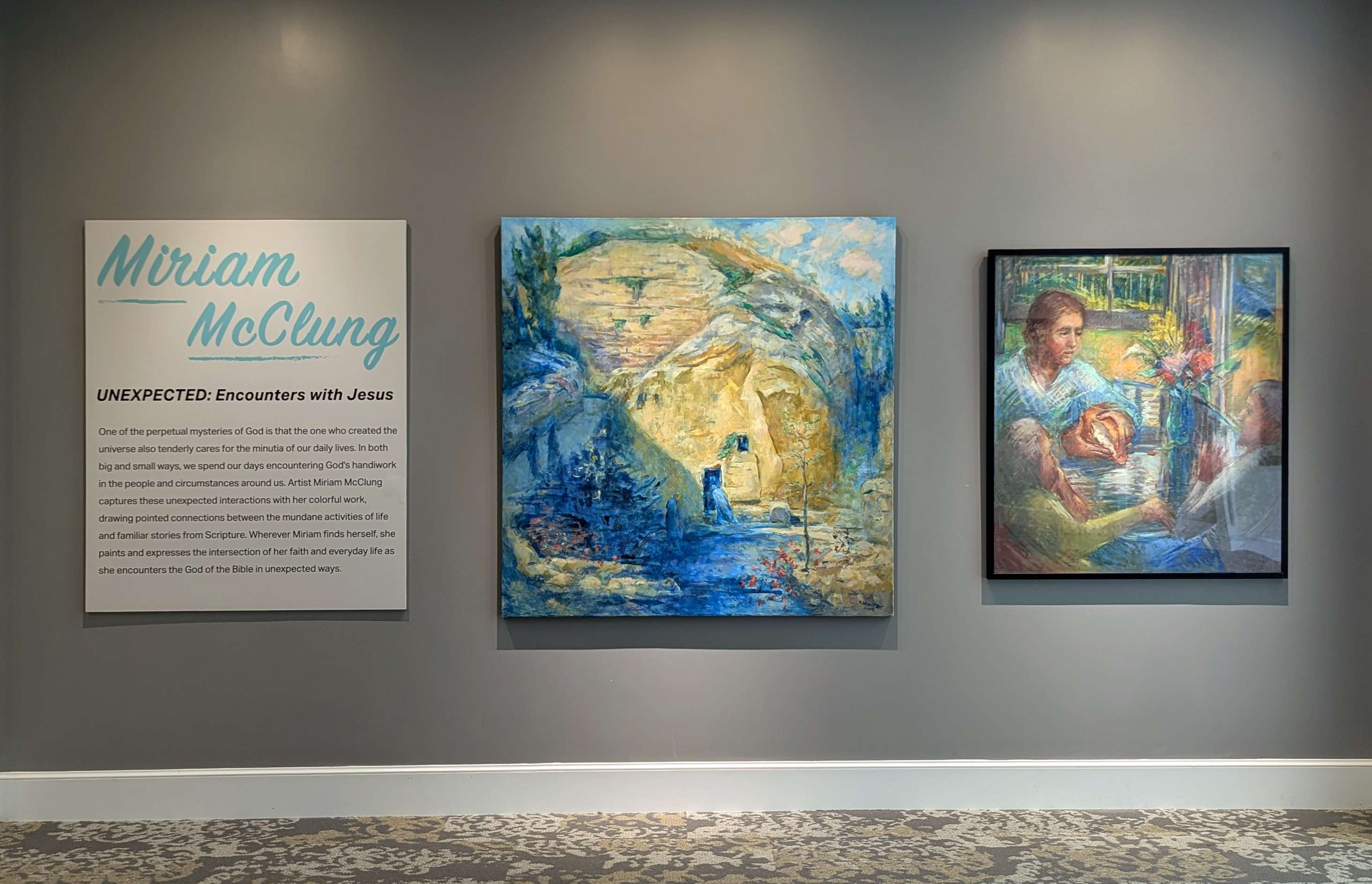 "Unexpected: Encounters with Jesus" art exhibit Nashville TN
