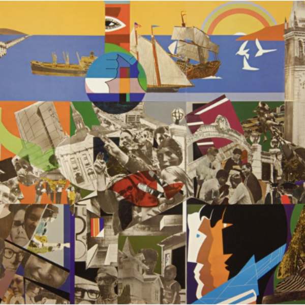 The City and Its People by Romare Bearden, Image 10.